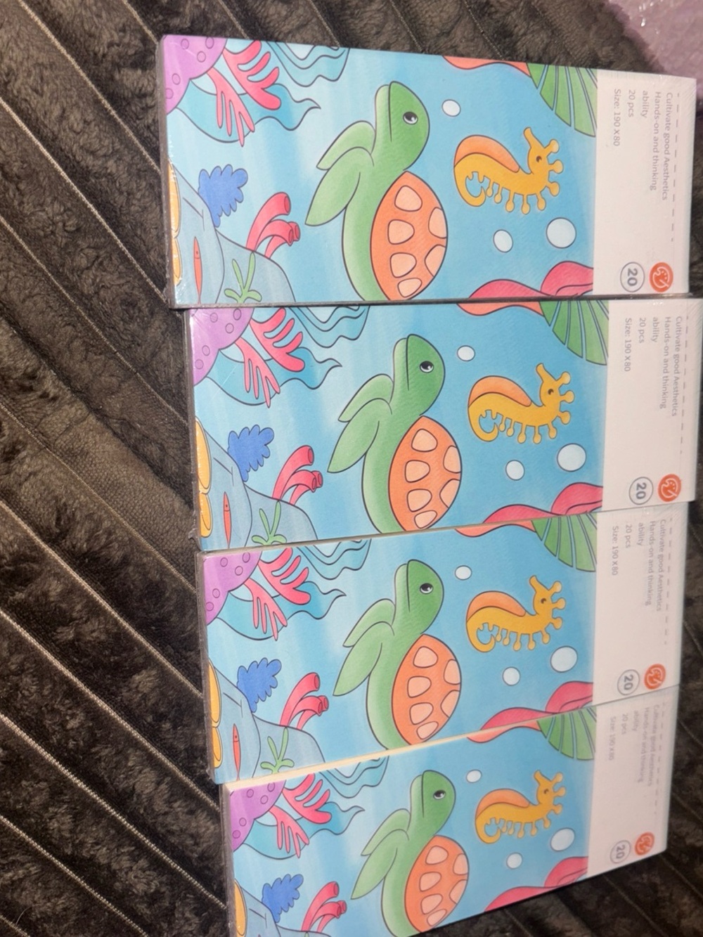 Cartillas para colorear traen 20 cada una